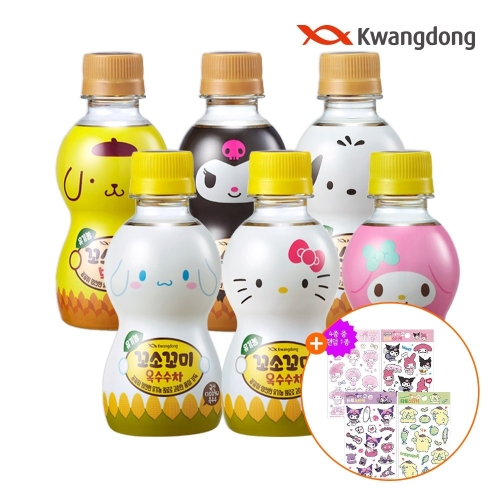 광동제약 꼬소꼬미 보리차 200ml (10개)_이미지