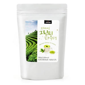 쥬피터 그린티 말차 녹차라떼 녹차가루 파우더 500g_이미지