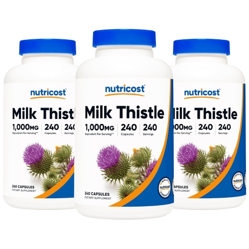 뉴트리코스트 밀크씨슬 1000mg 240캡슐 (3개)_이미지
