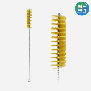 월드크린 pp 원형 연관솔 골드 30파이 병솔 세척 솔 배관 하수구 구멍 청소 솔 브러쉬