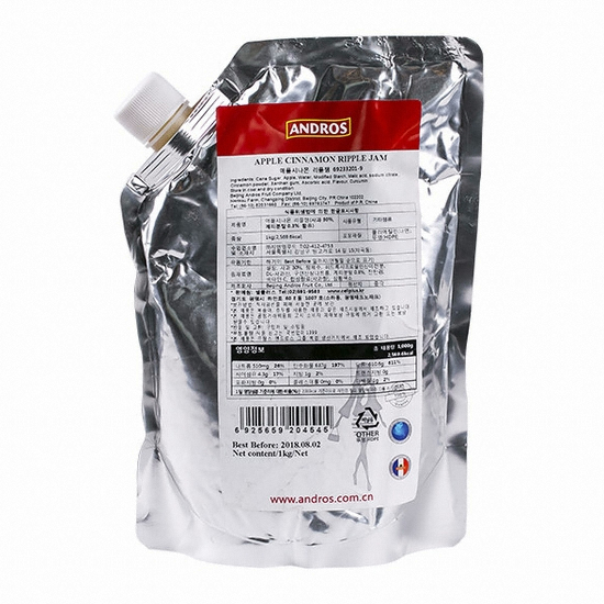 앤드로스 애플시나몬 리플잼 1kg (2개)_이미지