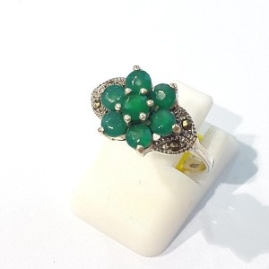 블루케이 그린칼세도니 오닉스 원석 반지 211121-02이미지입니다. 누르면 해당 게시물로 새창이동합니다.