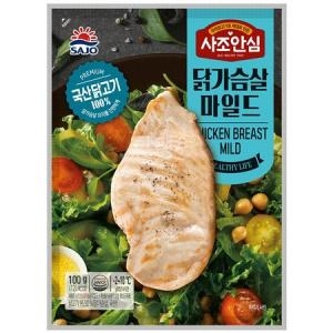 사조대림 사조안심 닭가슴살 마일드 100g (1개)_이미지
