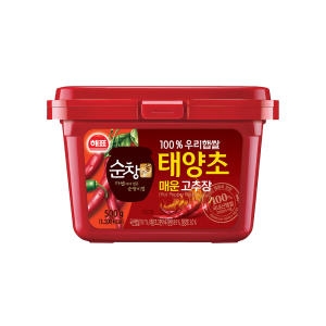순창궁 태양초 우리햅쌀 매운 고추장 500g