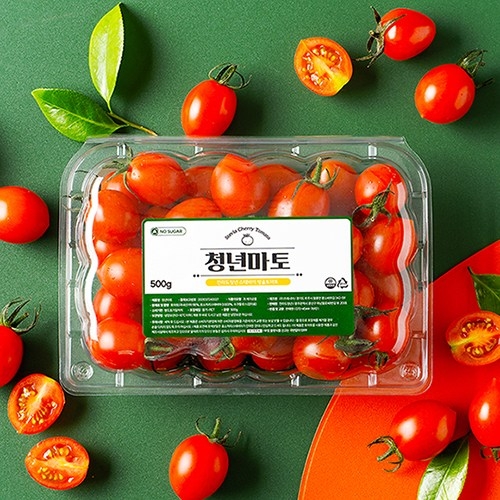 달달아삭 스테비아 방울토마토 토마토 청년마토