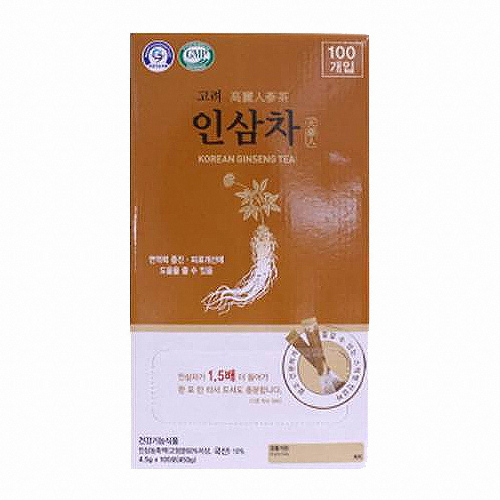 고려인삼과학 고려 인삼차 4.5g 100포 (1개)_이미지