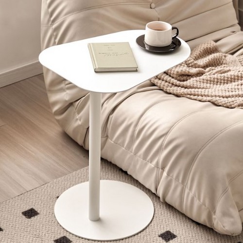 세이 원형 노트북 사이드 테이블