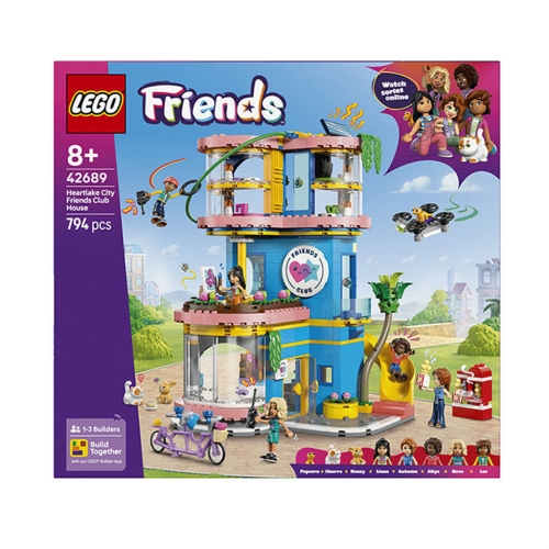 레고  하트레이크 시티 프렌즈 클럽 하우스 (42689) (일반구매)