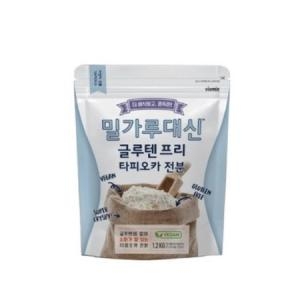 바이오믹스테크 밀가루대신 글루텐프리 타피오카전분 1.2kg (8개)_이미지