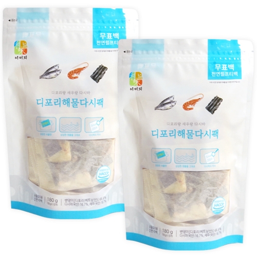 진한 국물용 디포리 해물 다시팩 10p 2개 180g