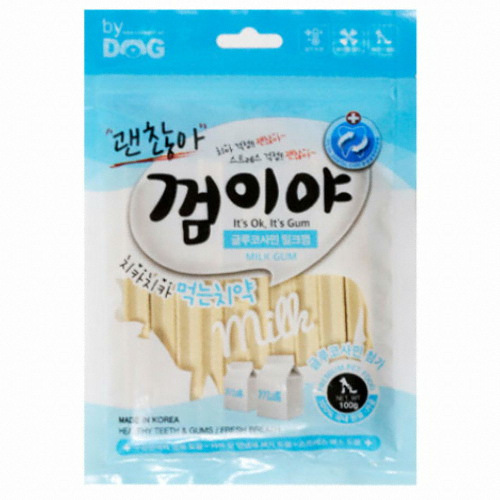 오션 ㅤ괜찮아 껌이야 글루코사민 밀크 100g (1개)_이미지
