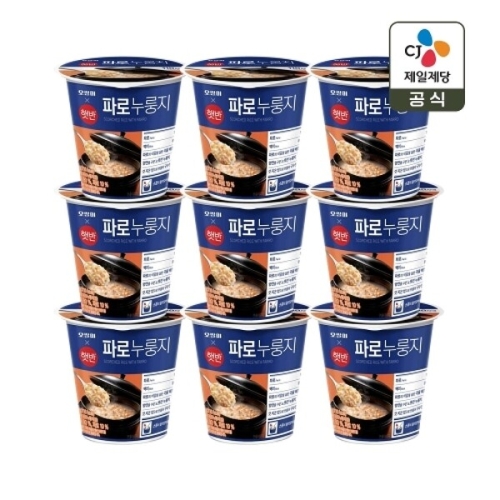 CJ제일제당 오쌀미X햇반 파로누룽지 30g (9개)_이미지