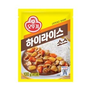 오뚜기 하이라이스 소스 100g (3개)
