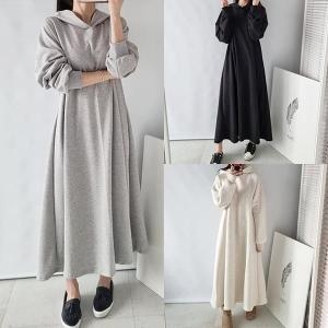 위쉬몰 NS 특양면플레어후드원피스 P913H408 빅사이즈 S18740008