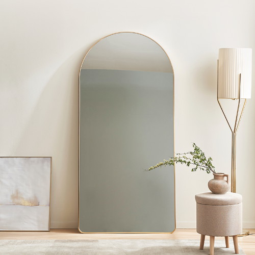바로크가구 ㅤ블로잉 골드 아치형 전신거울 대형거울 800_이미지