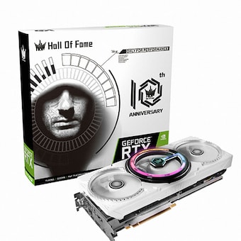 갤럭시 GALAX 지포스 RTX <b>2070</b> <b>SUPER</b> Hall Of Fame D6 8GB 10th Anniversary Edition