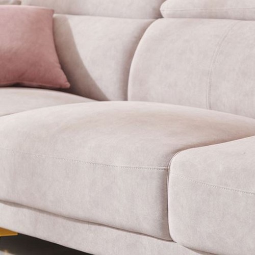 보루네오하우스 라보떼 샤비 조야 아쿠아텍스 패브릭 소파 4인용 (스툴별도)_이미지