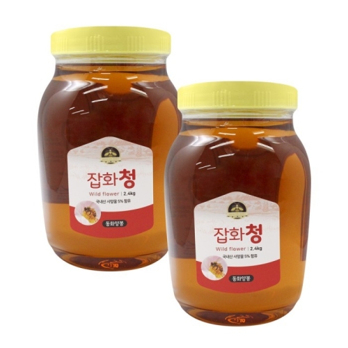 동화양봉 잡화청 2.4kg x 2개_이미지