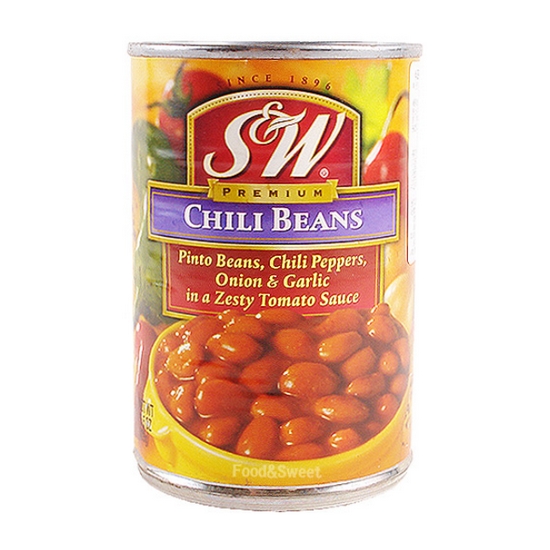 에스 앤 더블류 프리미엄 칠리 빈스 439g (1개)