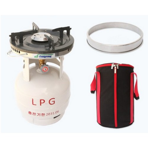 동성정밀  DSR-1005 해바라기 버너 (가스통+링가드+가방 포함)