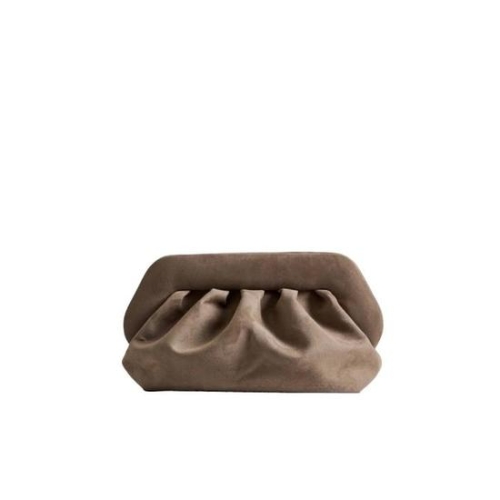 더모아레 클러치 파우치 4979689 Brown