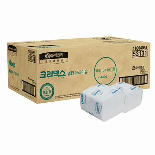 유한킴벌리 크리넥스 냅킨 프리미엄 (4,800매)