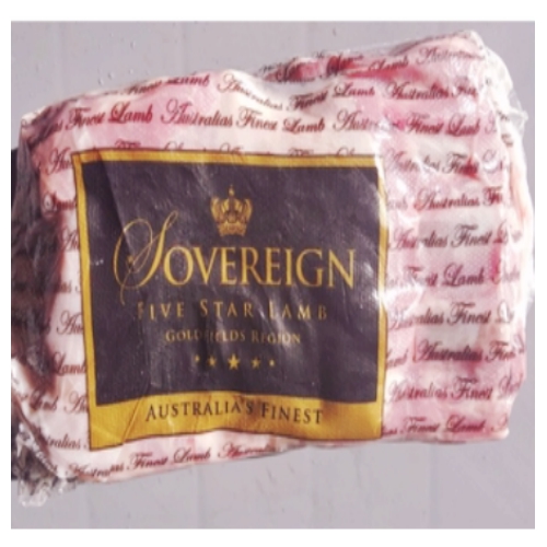 소버린 호주산 냉장 램양고기 숄더랙(양갈비) 1kg (1개)