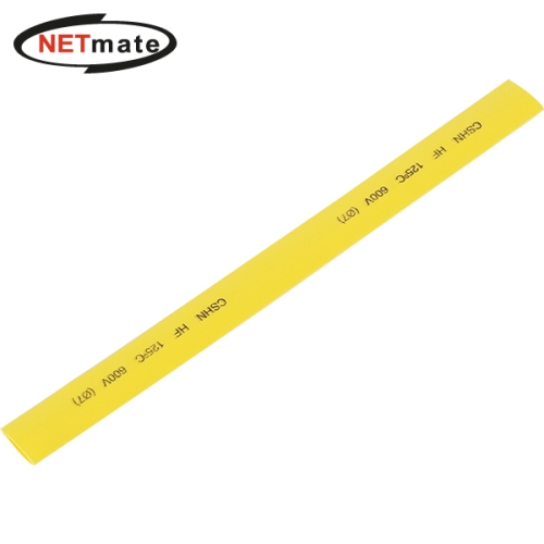 강원전자 8.5x150mm 열 수축튜브 옐로우/15EA NMT-CHT715Y