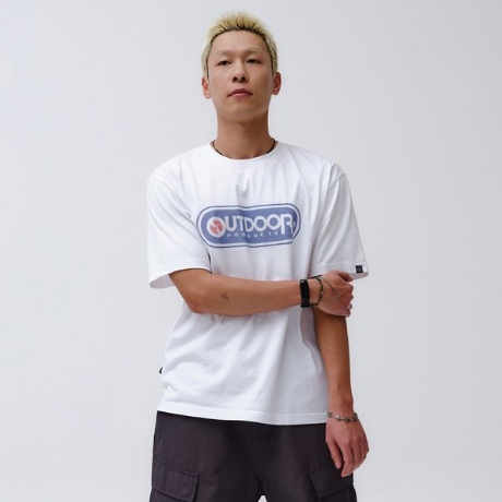 아웃도어프로덕츠 남녀공용 캡슐로고 티셔츠 WO136SCSSZ03