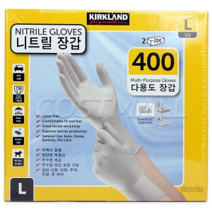 코스트코 커클랜드 니트릴 장갑 (L) 200매 (2개(400매))_이미지