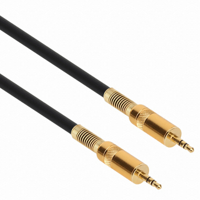 강원전자 NETmate 스테레오 AUX 케이블 (NMC-ST3502B, 2m)_이미지