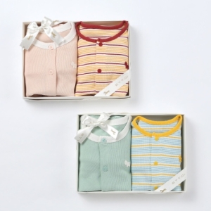 옥스포드솔리드슬림내의SET07Q057605 출산,백일,돌,선물,긴팔내의,쌍둥이