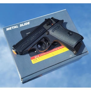 건스톰 아크로모형 PPK S 메탈슬라이드 월터 에어건이미지입니다. 누르면 해당 게시물로 새창이동합니다.