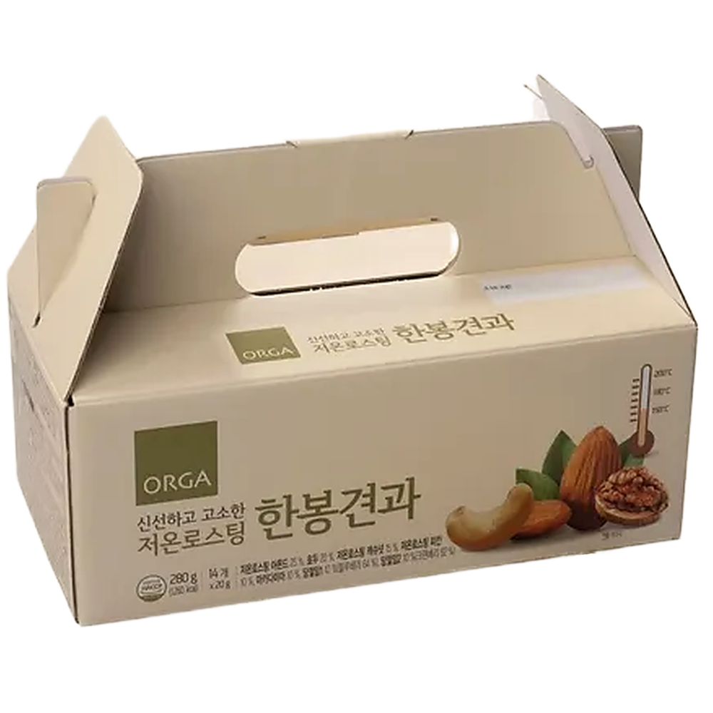 신선하고 고소한 저온로스팅 한봉견과 20g 14개입