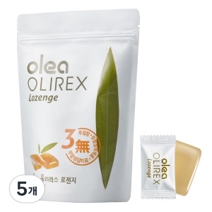 테팔 올레아 올리렉스 로렌지 허브캔디 120g 5개_이미지