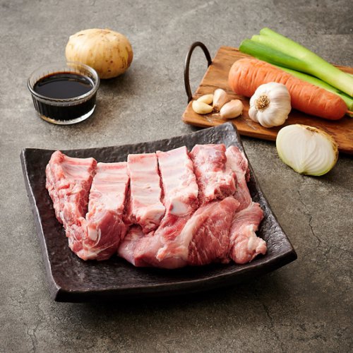 롯데마트 초이스엘 국내산 돼지 갈비 찜용 냉장 2KG
