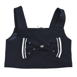 퍼스트어패럴 프렌치캣 Navy리본V T Q51DAV010