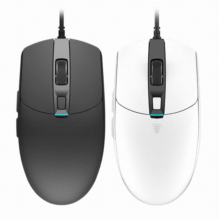 앱코 HACKER A250 3050 RGB 게이밍 마우스 (화이트)_이미지