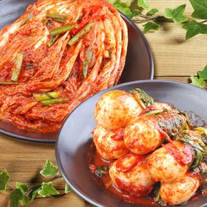 푸드뱅크 생포기김치 5kg + 총각김치 2kg (1개)_이미지