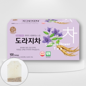 송원식품 우리차 도라지차 100개입 (1개)_이미지