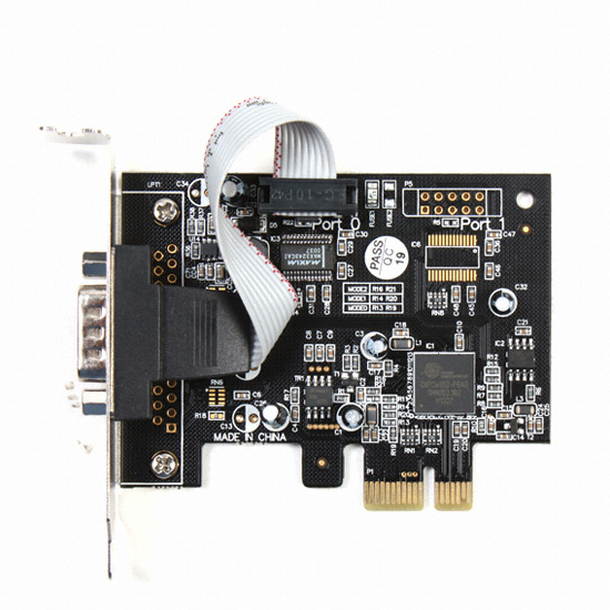 스카이디지탈 EZ-CTRL SxP S1 9P5V 1포트 시리얼 PCI Express 카드
