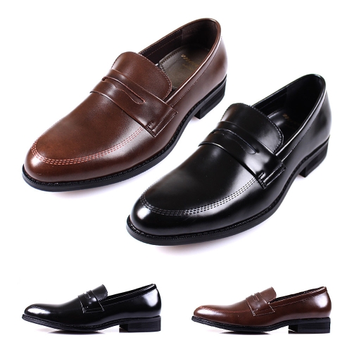 브랜슈  BSMD-2142 아이나슬립 소가죽 남성구두 굽3cm 더비 윙팁 스트레이트팁 옥스포드 로퍼_이미지