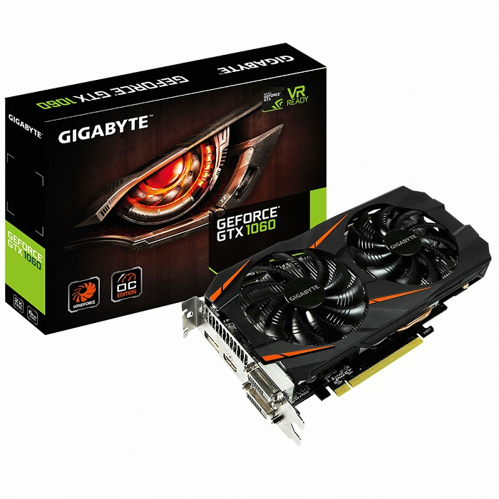 GIGABYTE 지포스 GTX1060 UDV D5 6GB 윈드포스