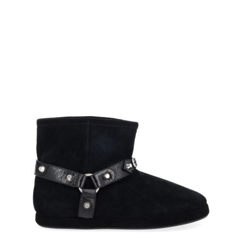 발렌시아가 여성 블랙 어그 부츠 845895_WBFC31081_이미지
