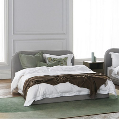 시몬스 릴리안 침대 Q 레귤러 타입+사이드가드2개 (자스민)