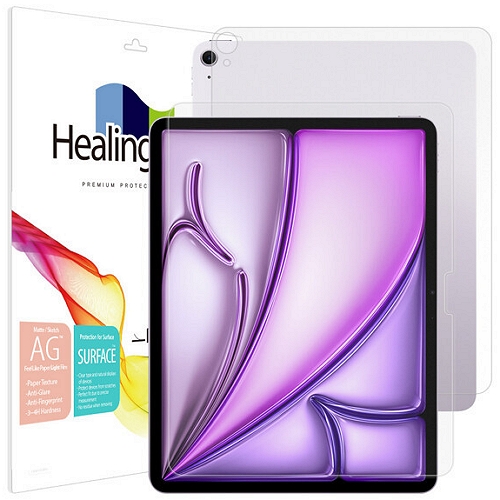 폰트리 힐링쉴드 iPad Air 13 M4 종이질감 Light 액정+후면보호필름