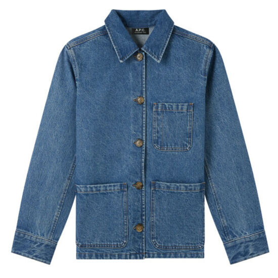 아페쎄 여성 SILVANA 데님 자켓 WASHED COEVP F02732 IAL_이미지