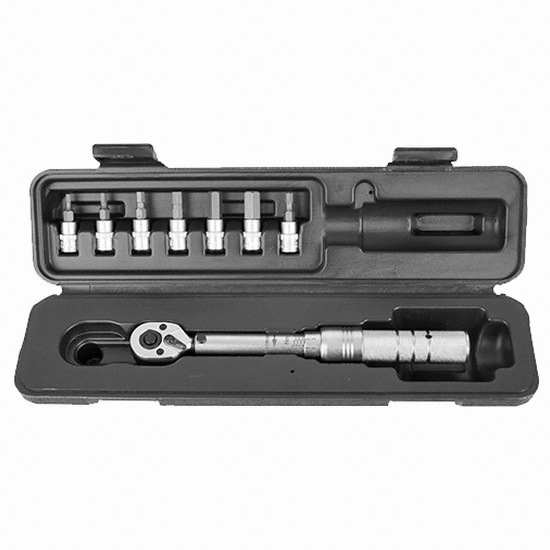 블루텍 1/4인치 토크렌치 세트 TW-525 SET (9pcs)