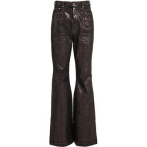 릭오웬스 남성 Bolan 브론즈 코튼 데님 부츠컷 팬츠 82I M06028 TP7214