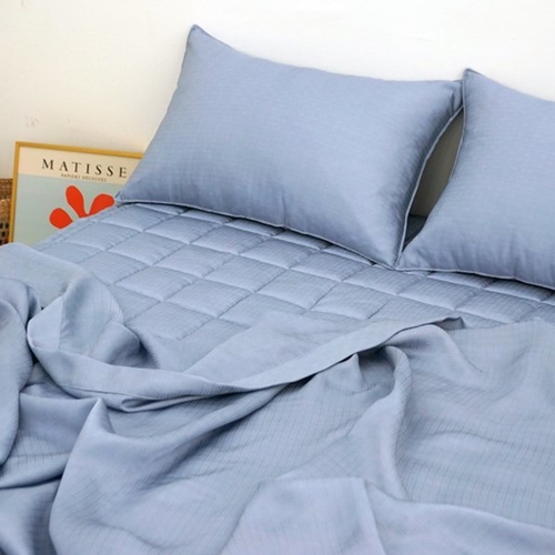 바숨 풍기인견 여름 홑이불 베개커버세트 (슈퍼싱글 SS)_이미지